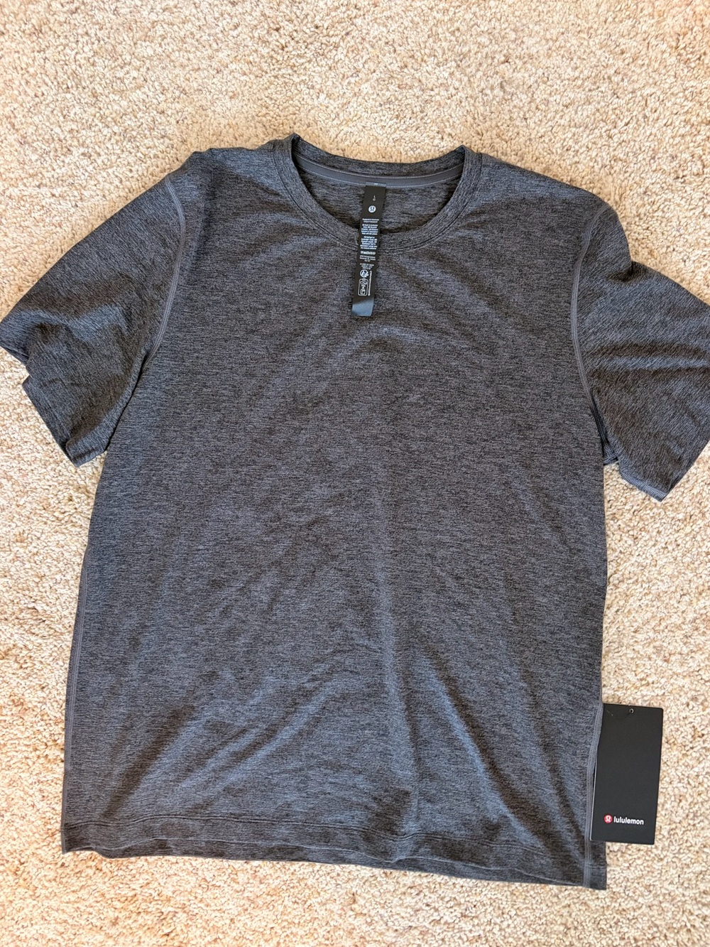 Lululemon Soft Jersey Short Sleeve - Gray